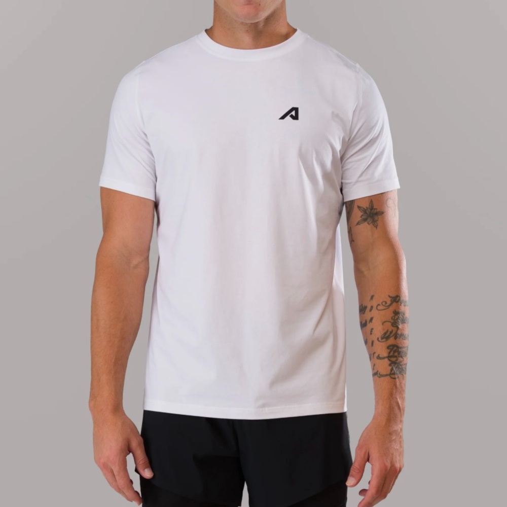 Alphalete White Athletic Men's Shirt